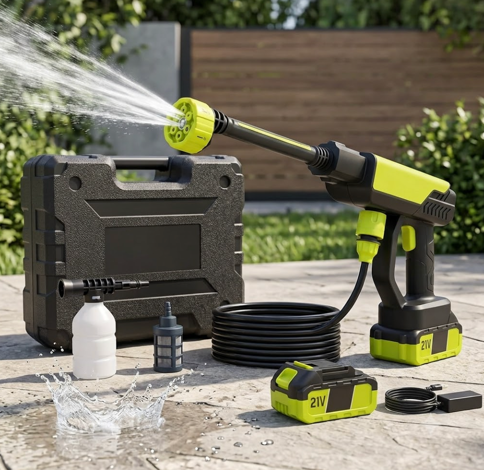 Cordless Pressure Washer — No Tap, No Cord, No Limits